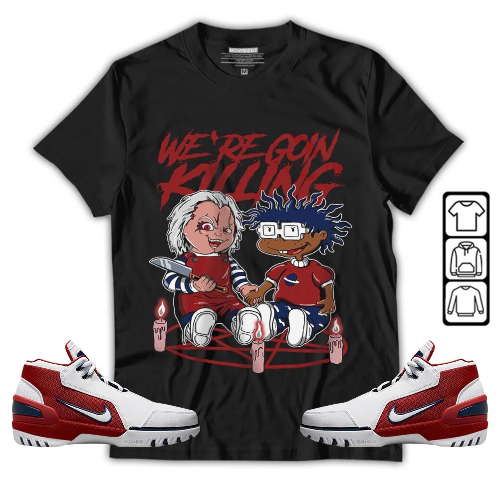 Chucky Horror Sneaker Shirt Match Generation First Game, Air Zoom Generation First Game MKO T-Shirt Chucky Horror Sneaker Shirt Match Generation First Game, Air Zoom Generation First Game MKO T-Shirt