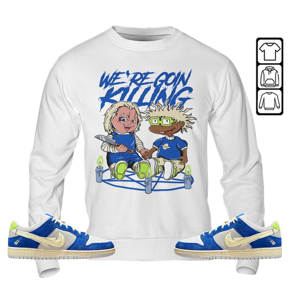 Chucky Horror Sneaker Shirt Match Low Fly Streetwear, SB Dunk Low Fly Streetwear MKO T-Shirt Chucky Horror Sneaker Shirt Match Low Fly Streetwear, SB Dunk Low Fly Streetwear MKO T-Shirt