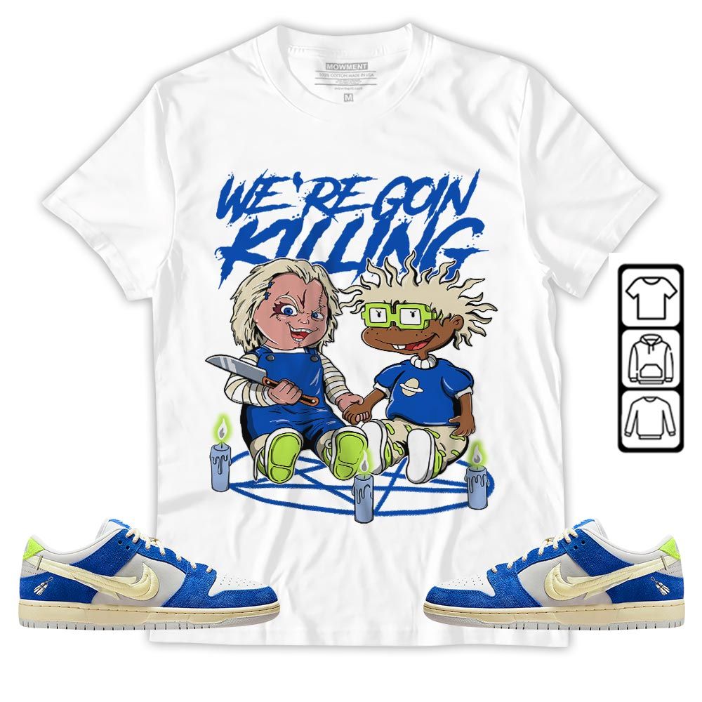Chucky Horror Sneaker Shirt Match Low Fly Streetwear, SB Dunk Low Fly Streetwear MKO T-Shirt Chucky Horror Sneaker Shirt Match Low Fly Streetwear, SB Dunk Low Fly Streetwear MKO T-Shirt