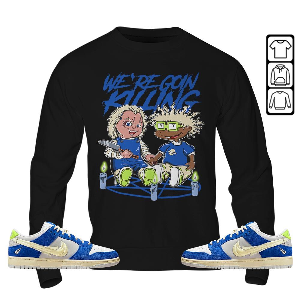 Chucky Horror Sneaker Shirt Match Low Fly Streetwear, SB Dunk Low Fly Streetwear MKO T-Shirt Chucky Horror Sneaker Shirt Match Low Fly Streetwear, SB Dunk Low Fly Streetwear MKO T-Shirt