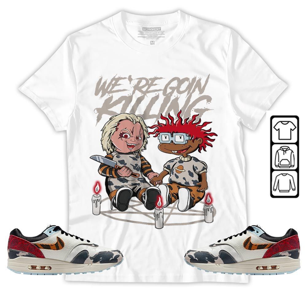 Chucky Horror Sneaker Shirt Match Max 1 87 Tiger Swoosh, Air Max 1 Great Indoors MKO T-Shirt Chucky Horror Sneaker Shirt Match Max 1 87 Tiger Swoosh, Air Max 1 Great Indoors MKO T-Shirt