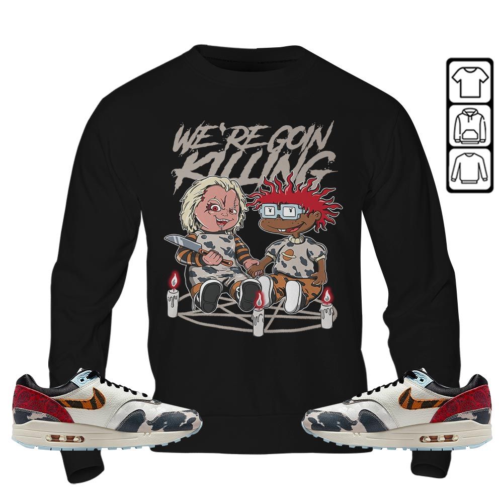 Chucky Horror Sneaker Shirt Match Max 1 87 Tiger Swoosh, Air Max 1 Great Indoors MKO T-Shirt Chucky Horror Sneaker Shirt Match Max 1 87 Tiger Swoosh, Air Max 1 Great Indoors MKO T-Shirt