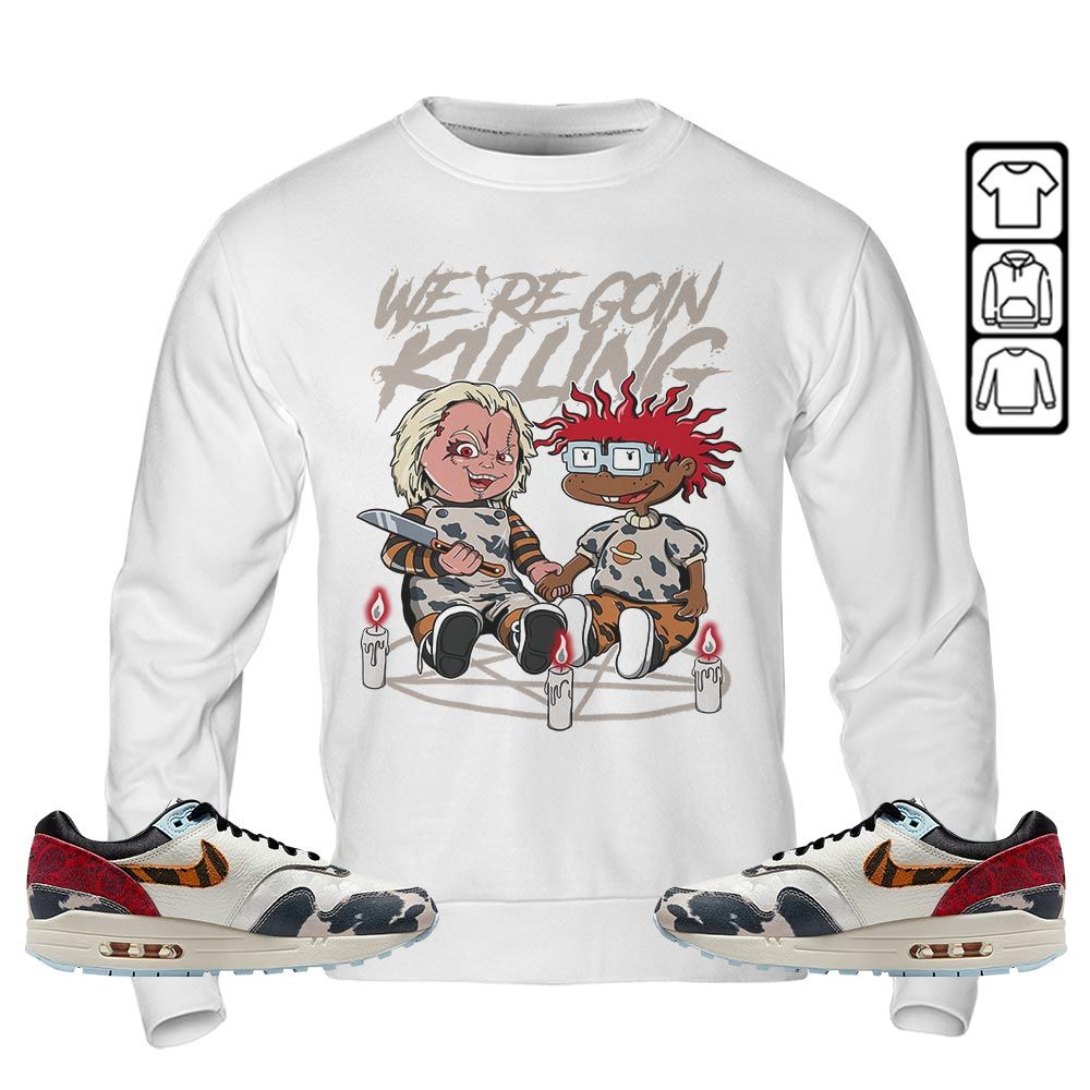 Chucky Horror Sneaker Shirt Match Max 1 87 Tiger Swoosh, Air Max 1 Great Indoors MKO T-Shirt Chucky Horror Sneaker Shirt Match Max 1 87 Tiger Swoosh, Air Max 1 Great Indoors MKO T-Shirt