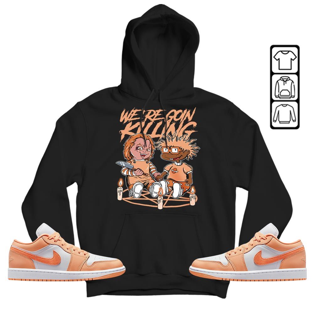 Chucky Horror Sneaker Shirt Match Sunset Haze 1s, Jordan 1 Low Sunset Haze MKO T-Shirt Chucky Horror Sneaker Shirt Match Sunset Haze 1s, Jordan 1 Low Sunset Haze MKO T-Shirt