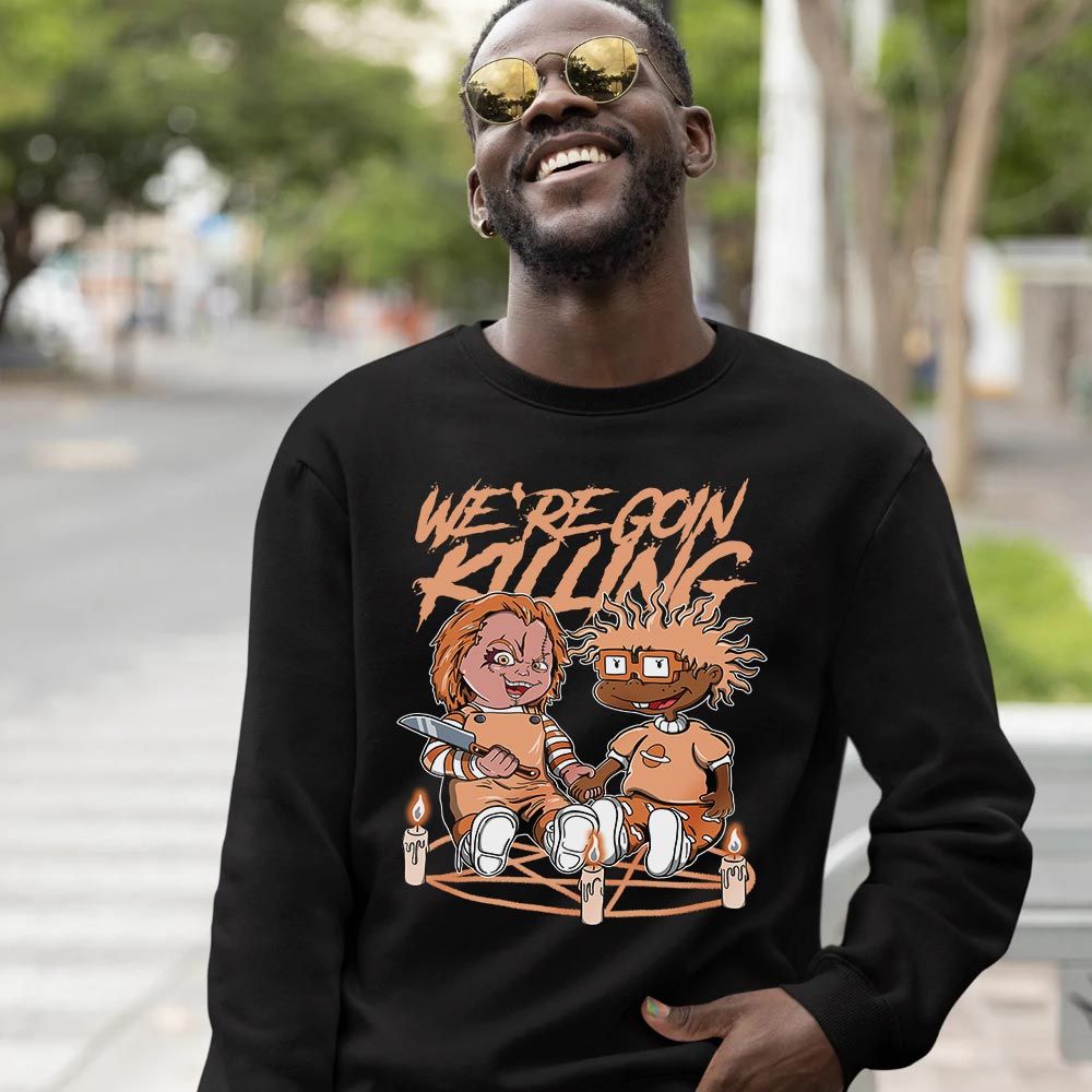Chucky Horror Sneaker Shirt Match Sunset Haze 1s, Jordan 1 Low Sunset Haze MKO T-Shirt Chucky Horror Sneaker Shirt Match Sunset Haze 1s, Jordan 1 Low Sunset Haze MKO T-Shirt