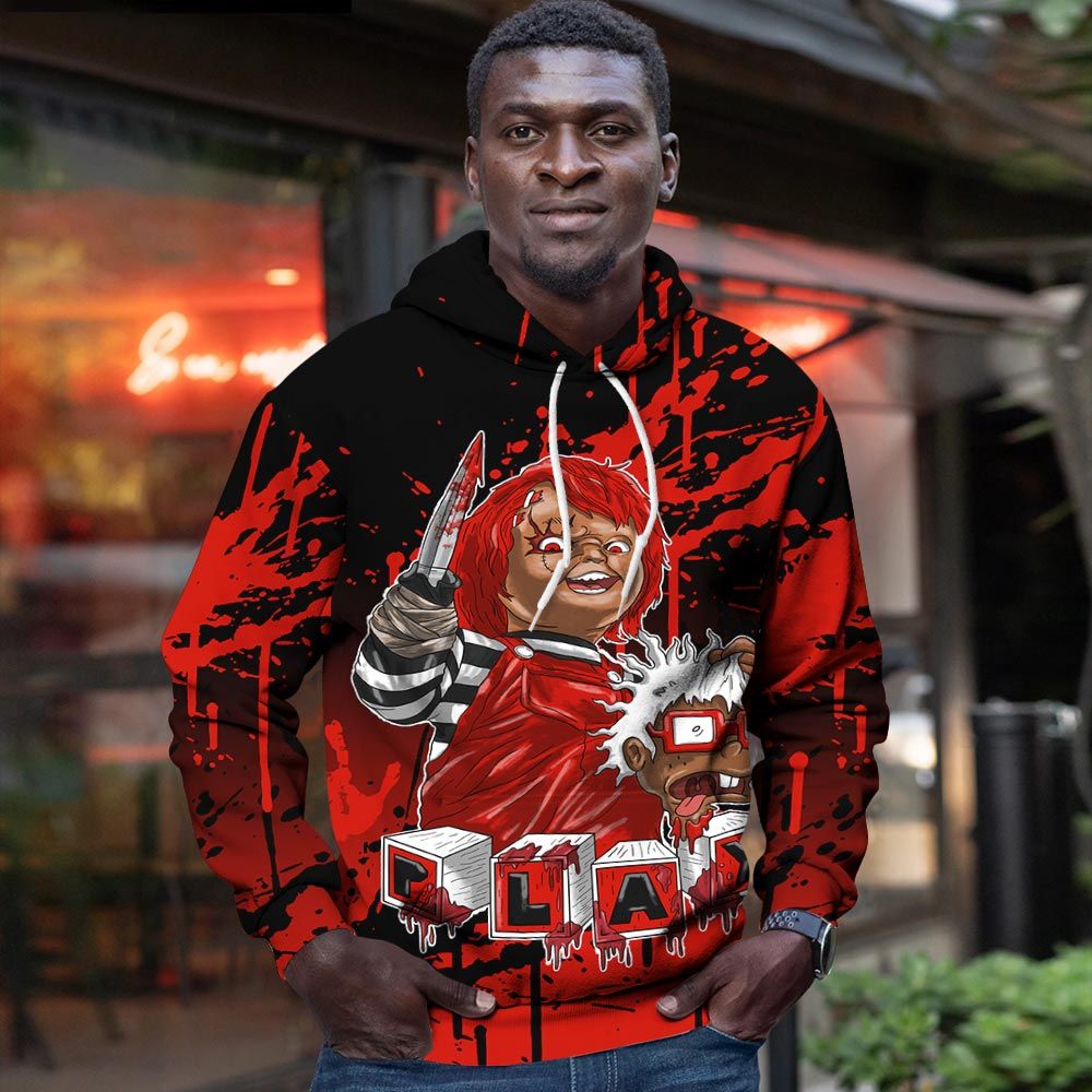 Chucky Killing Sneaker Shirt Match Retro Playoffs 13S, Jordan 13 Playoffs Hoodie Sweatshirt Tee All Over Print MKO Shirt Chucky Killing Sneaker Shirt Match Retro Playoffs 13S, Jordan 13 Playoffs Hoodie Sweatshirt Tee All Over Print MKO Shirt