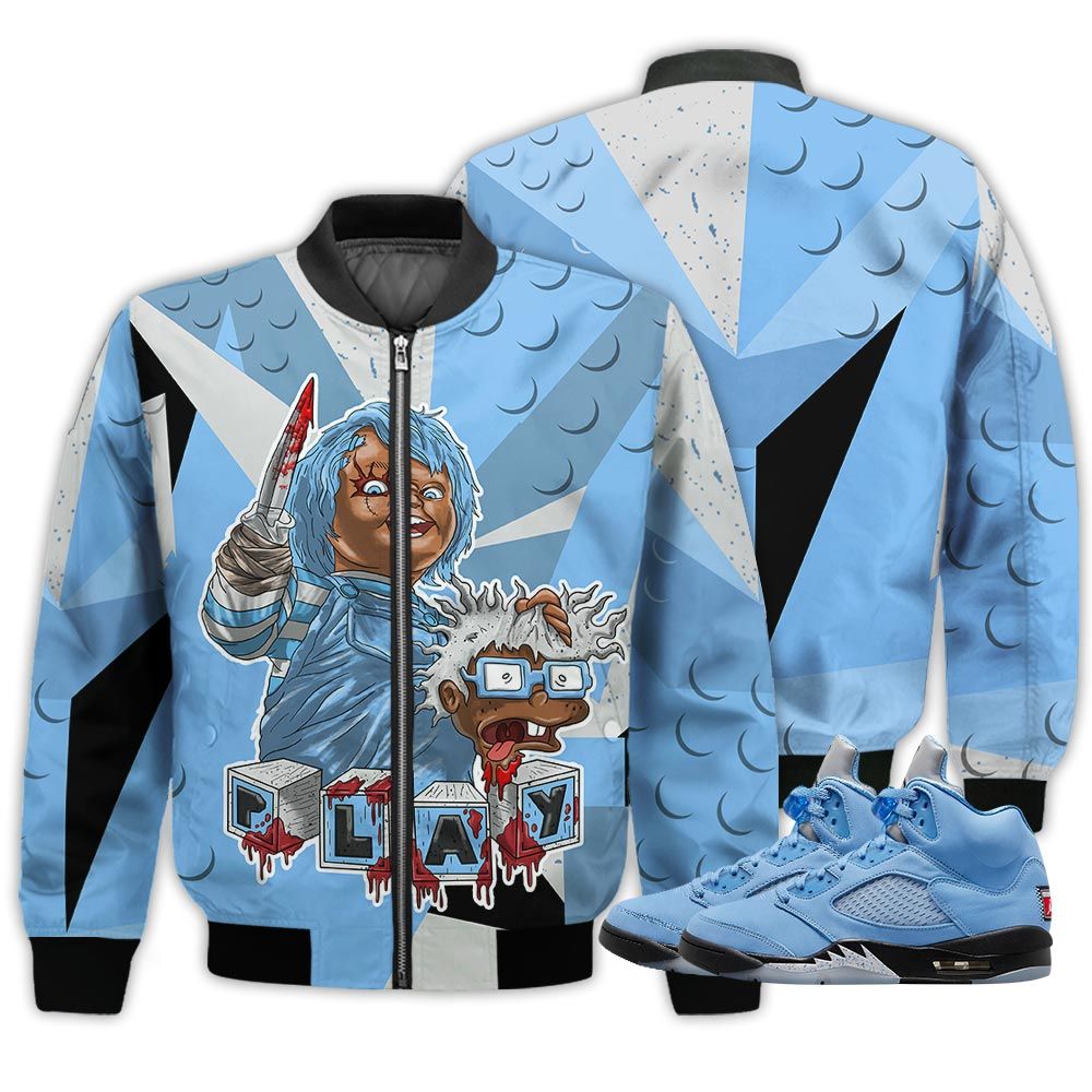 Chucky Killing Sneaker Shirt Match Retro University Blue 5S, Jordan 5 University Blue Hoodie Sweatshirt Tee All Over Print MKO Shirt Chucky Killing Sneaker Shirt Match Retro University Blue 5S, Jordan 5 University Blue Hoodie Sweatshirt Tee All Over Print MKO Shirt