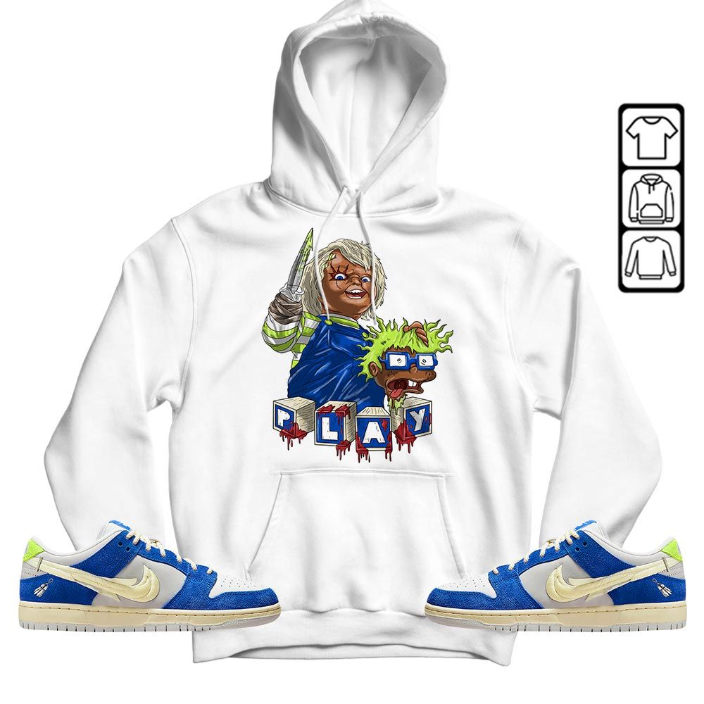 Chucky Kills Sneaker Shirt Match Low Fly Streetwear, SB Dunk Low Fly Streetwear MKO T-Shirt