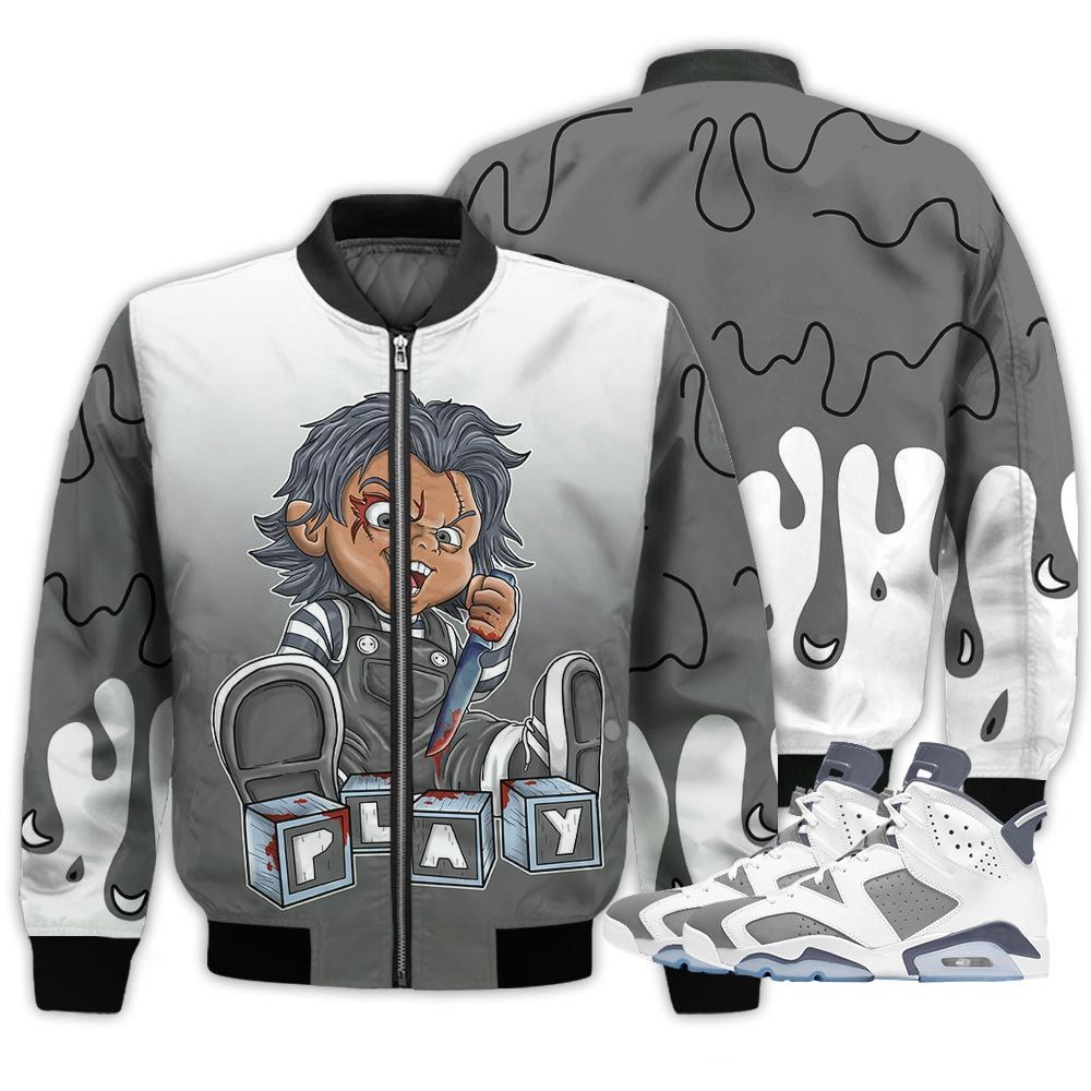 Chucky Play Horror 02 Sneaker Shirt Match Retro Cool Grey 6S, Jordan 6 Cool Grey Hoodie Sweatshirt Tee All Over Print MKO Shirt Chucky Play Horror 02 Sneaker Shirt Match Retro Cool Grey 6S, Jordan 6 Cool Grey Hoodie Sweatshirt Tee All Over Print MKO Shirt
