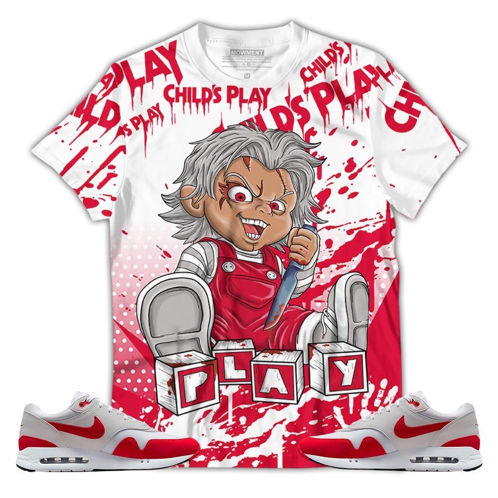 Chucky Play Horror Sneaker Shirt Match Air Max 1 86 Big Bubble, Air Max 1 86 Big Bubble Hoodie Sweatshirt Tee All Over Print MKO Shirt Chucky Play Horror Sneaker Shirt Match Air Max 1 86 Big Bubble, Air Max 1 86 Big Bubble Hoodie Sweatshirt Tee All Over Print MKO Shirt