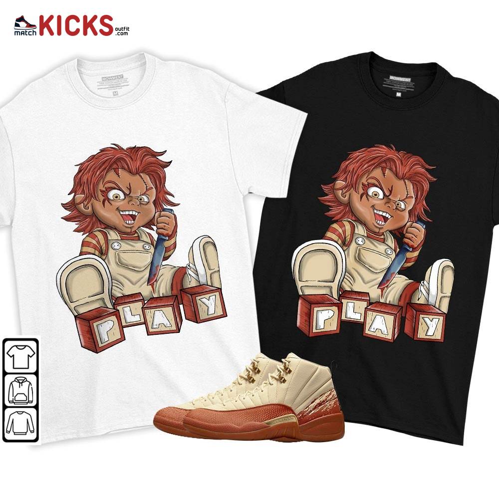 Chucky Play Horror Sneaker Shirt Match Eastside Golf 12s, Jordan 12 Retro Eastside Golf MKO T-Shirt Chucky Play Horror Sneaker Shirt Match Eastside Golf 12s, Jordan 12 Retro Eastside Golf MKO T-Shirt