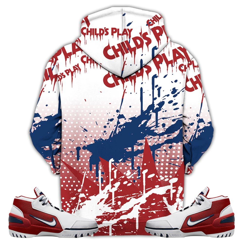 Chucky Play Horror Sneaker Shirt Match Generation First Game, Air Zoom Generation First Game Hoodie Sweatshirt Tee All Over Print MKO Shirt
