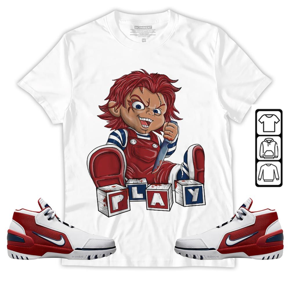 Chucky Play Horror Sneaker Shirt Match Generation First Game, Air Zoom Generation First Game MKO T-Shirt Chucky Play Horror Sneaker Shirt Match Generation First Game, Air Zoom Generation First Game MKO T-Shirt