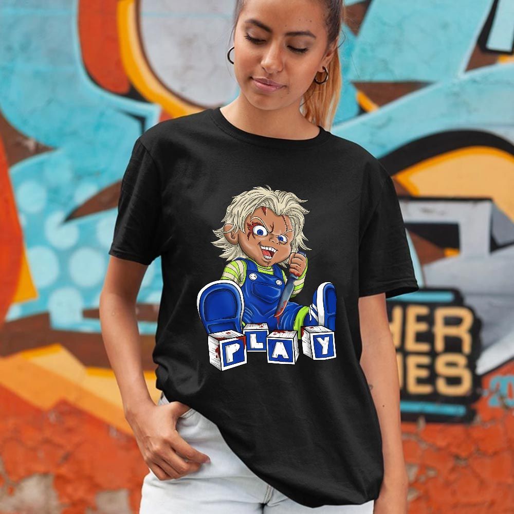 Chucky Play Horror Sneaker Shirt Match Low Fly Streetwear, SB Dunk Low Fly Streetwear MKO T-Shirt Chucky Play Horror Sneaker Shirt Match Low Fly Streetwear, SB Dunk Low Fly Streetwear MKO T-Shirt