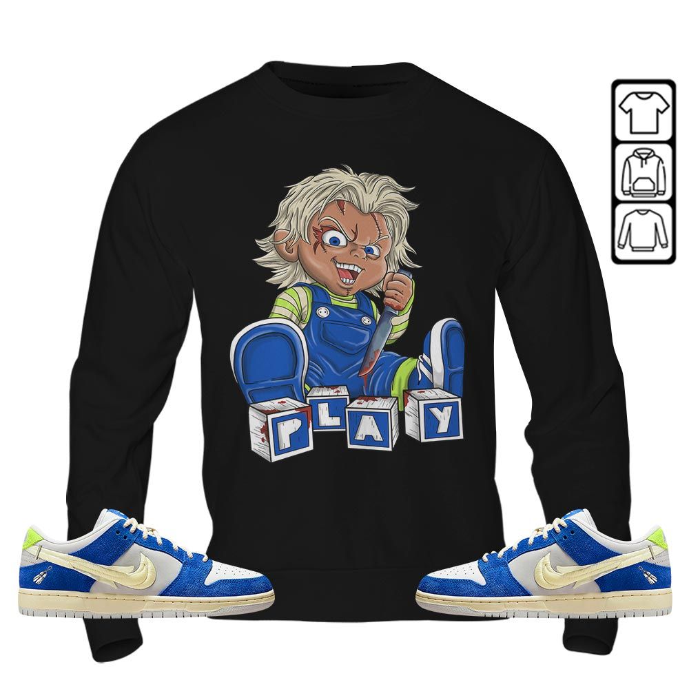 Chucky Play Horror Sneaker Shirt Match Low Fly Streetwear, SB Dunk Low Fly Streetwear MKO T-Shirt Chucky Play Horror Sneaker Shirt Match Low Fly Streetwear, SB Dunk Low Fly Streetwear MKO T-Shirt