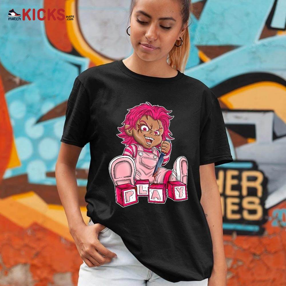 Chucky Play Horror Sneaker Shirt Match Low Triple Pink, Dunk Low Triple Pink MKO T-Shirt Chucky Play Horror Sneaker Shirt Match Low Triple Pink, Dunk Low Triple Pink MKO T-Shirt