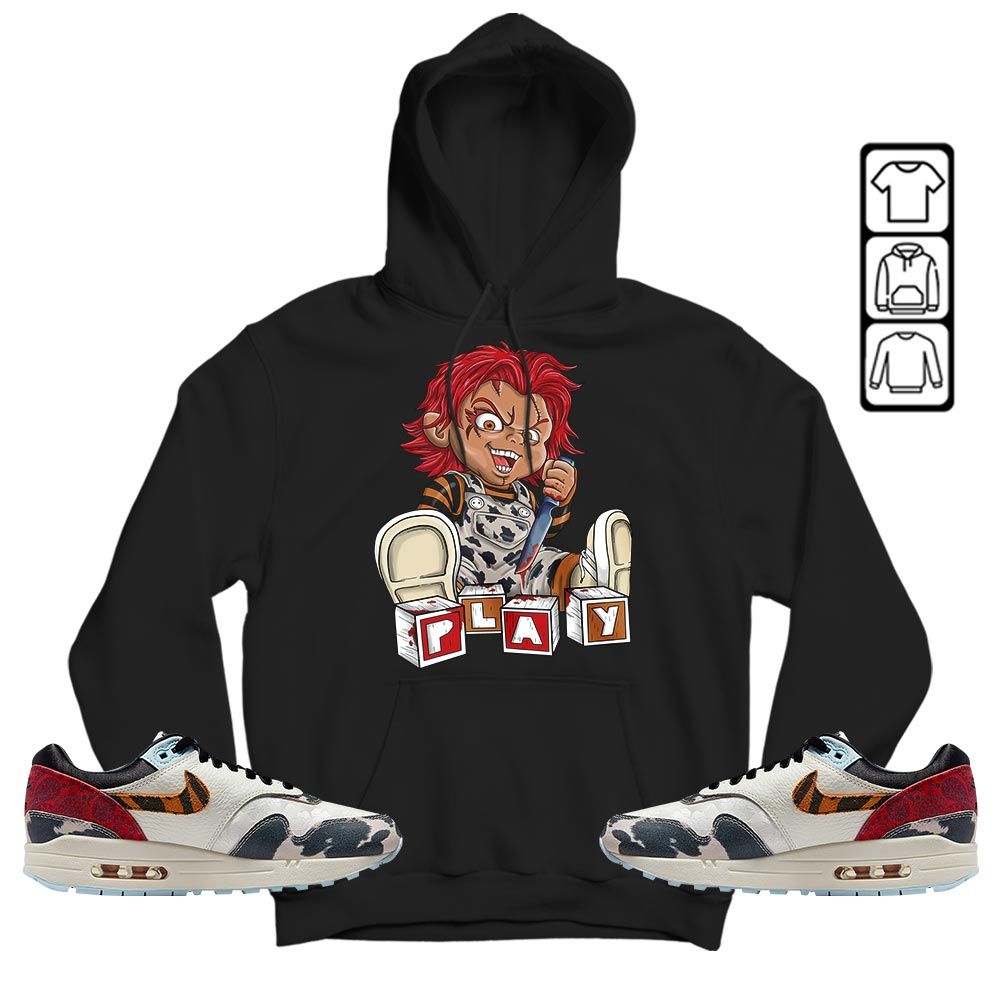 Chucky Play Horror Sneaker Shirt Match Max 1 87 Tiger Swoosh, Air Max 1 Great Indoors MKO T-Shirt Chucky Play Horror Sneaker Shirt Match Max 1 87 Tiger Swoosh, Air Max 1 Great Indoors MKO T-Shirt