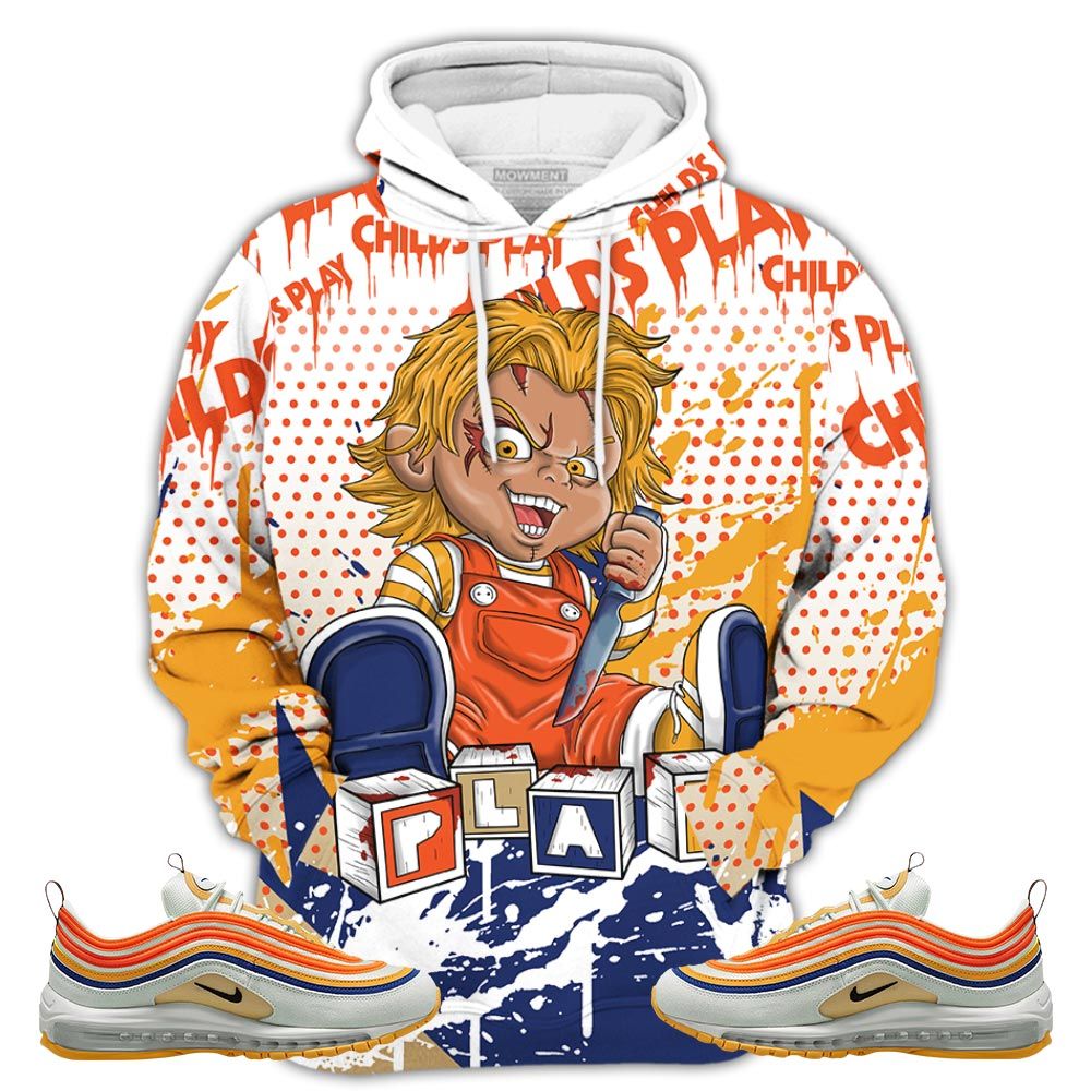 Chucky Play Horror Sneaker Shirt Match Max 97 Frank Rudy, Air Max 97 Se Air Pressure Hoodie Sweatshirt Tee All Over Print MKO Shirt Chucky Play Horror Sneaker Shirt Match Max 97 Frank Rudy, Air Max 97 Se Air Pressure Hoodie Sweatshirt Tee All Over Print MKO Shirt