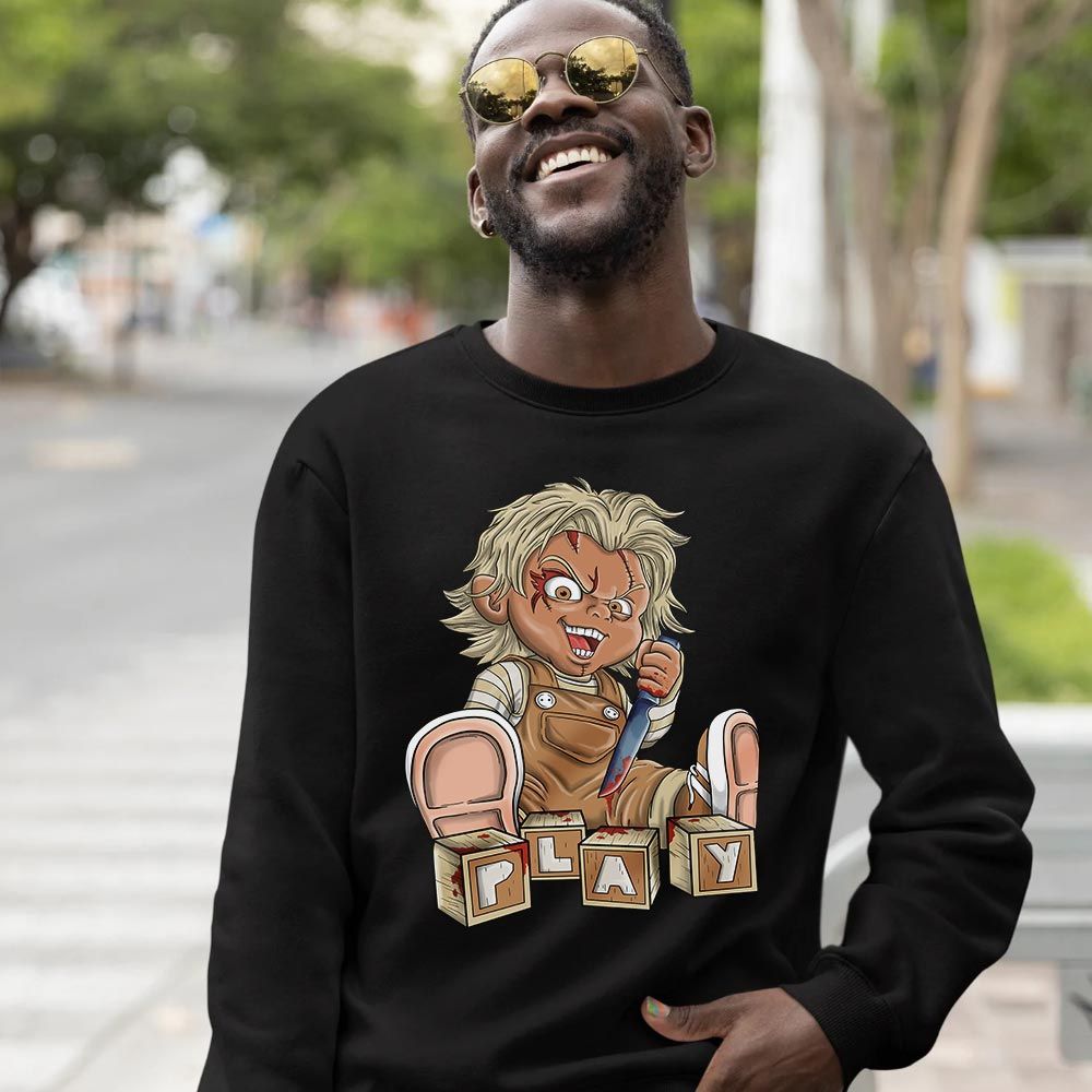 Chucky Play Horror Sneaker Shirt Match Retro Craft 2s, Jordan 2 Craft MKO T-Shirt Chucky Play Horror Sneaker Shirt Match Retro Craft 2s, Jordan 2 Craft MKO T-Shirt