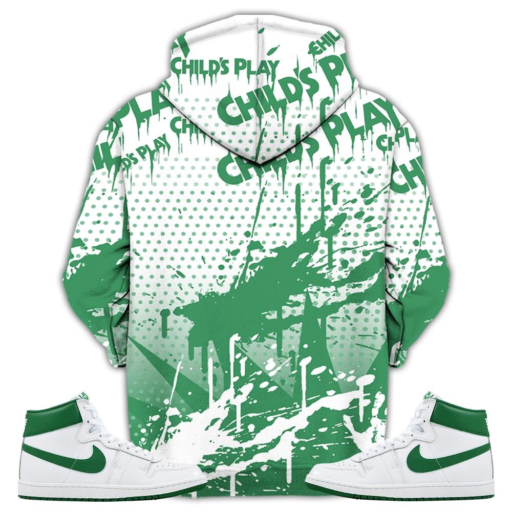Chucky Play Horror Sneaker Shirt Match Sp Pine Green, Air Ship Sp Pine Green Hoodie Sweatshirt Tee All Over Print MKO Shirt