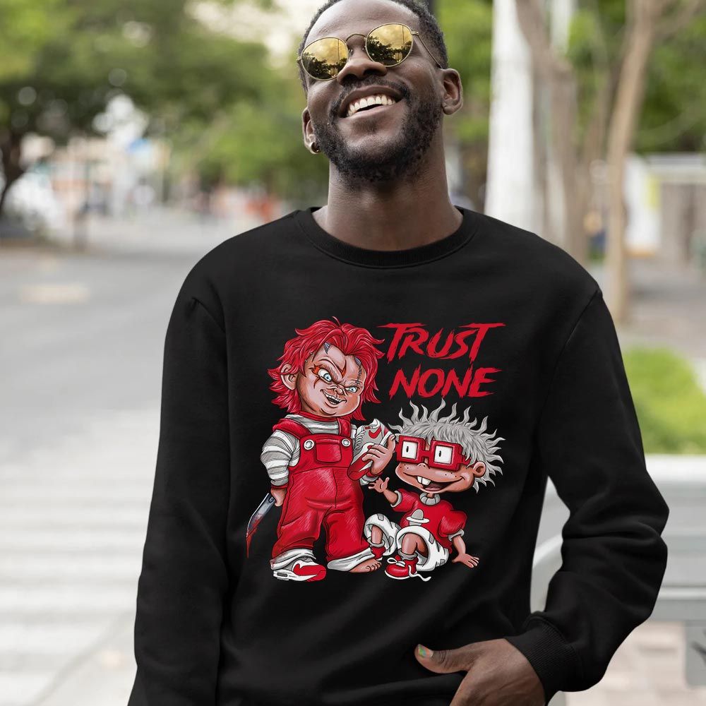 Chucky Trust No One Sneaker Shirt Match Air Max 1 86 Big Bubble, Air Max 1 86 Big Bubble MKO T-Shirt Chucky Trust No One Sneaker Shirt Match Air Max 1 86 Big Bubble, Air Max 1 86 Big Bubble MKO T-Shirt