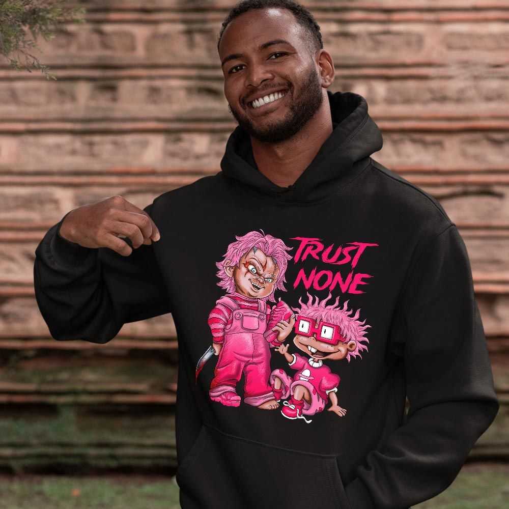 Chucky Trust No One Sneaker Shirt Match Plus Triple Pink, Air VaporMax Plus Triple Pink MKO T-Shirt Chucky Trust No One Sneaker Shirt Match Plus Triple Pink, Air VaporMax Plus Triple Pink MKO T-Shirt
