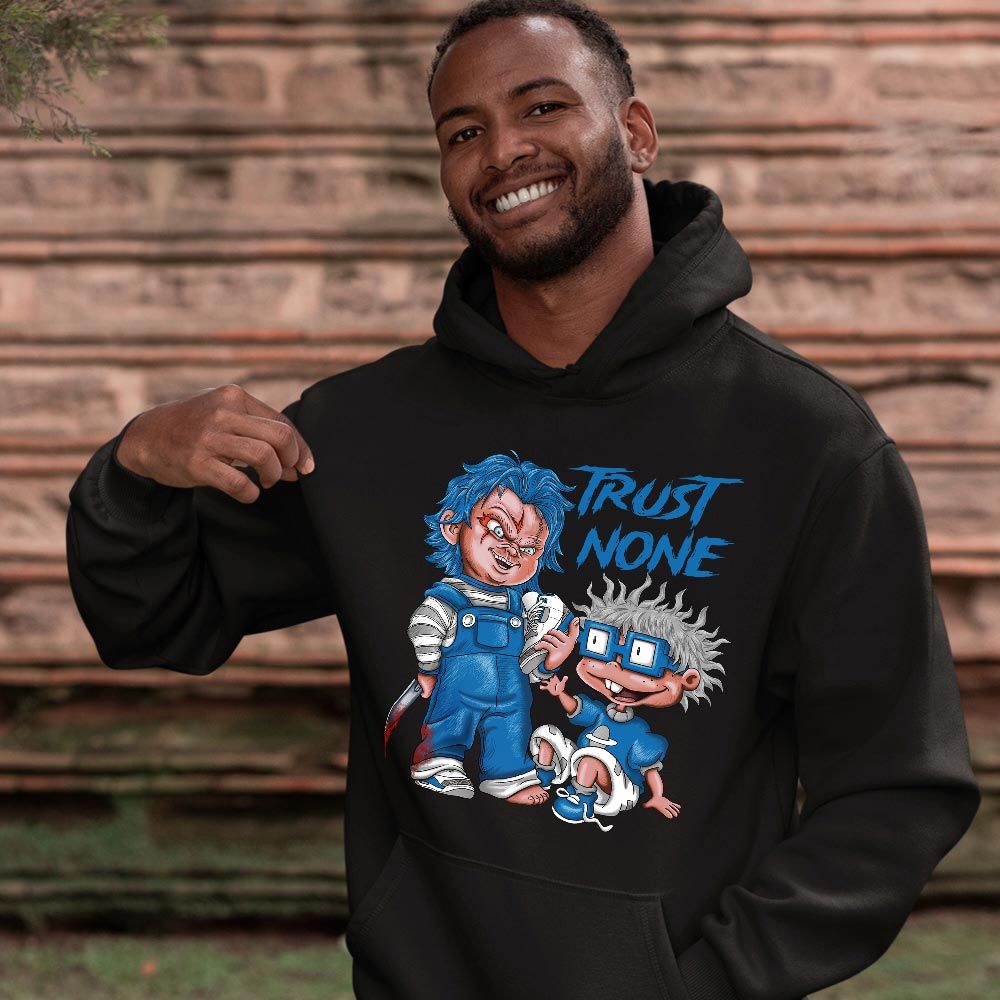 Chucky Trust No One Sneaker Shirt Match Wizards 3s, Jordan Retro 3 Wizards MKO T-Shirt Chucky Trust No One Sneaker Shirt Match Wizards 3s, Jordan Retro 3 Wizards MKO T-Shirt