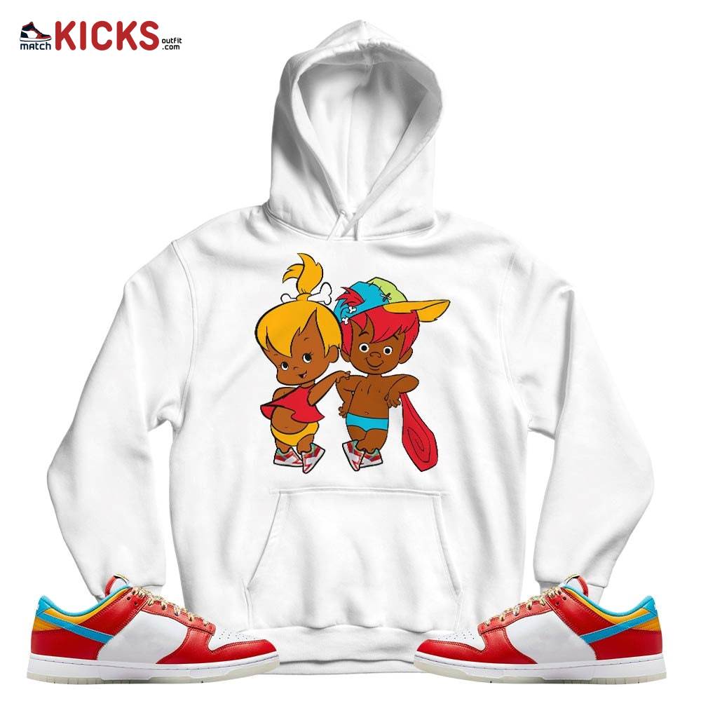 Clintstones 90s Sneaker Shirt Match Fruity Pebbles Dunk Low, Dunk Low Fruity Pebbles MKO T-Shirt Clintstones 90s Sneaker Shirt Match Fruity Pebbles Dunk Low, Dunk Low Fruity Pebbles MKO T-Shirt