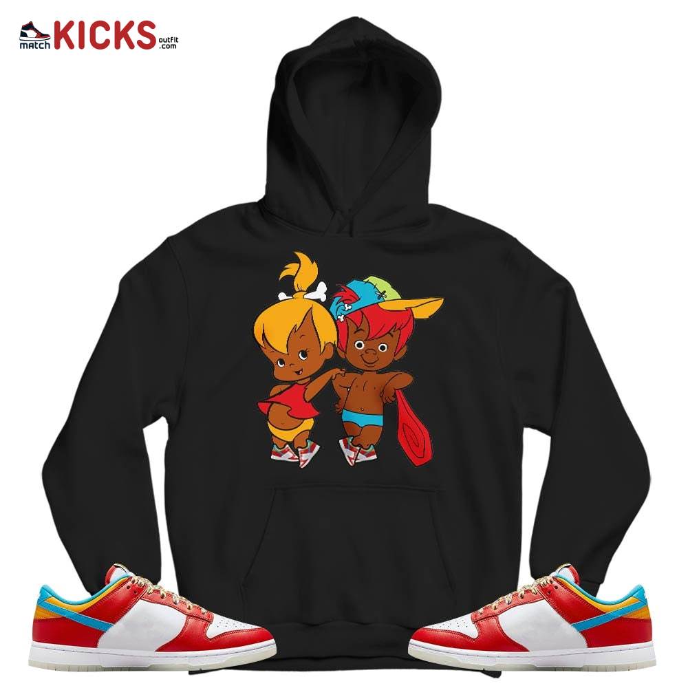 Clintstones 90s Sneaker Shirt Match Fruity Pebbles Dunk Low, Dunk Low Fruity Pebbles MKO T-Shirt Clintstones 90s Sneaker Shirt Match Fruity Pebbles Dunk Low, Dunk Low Fruity Pebbles MKO T-Shirt
