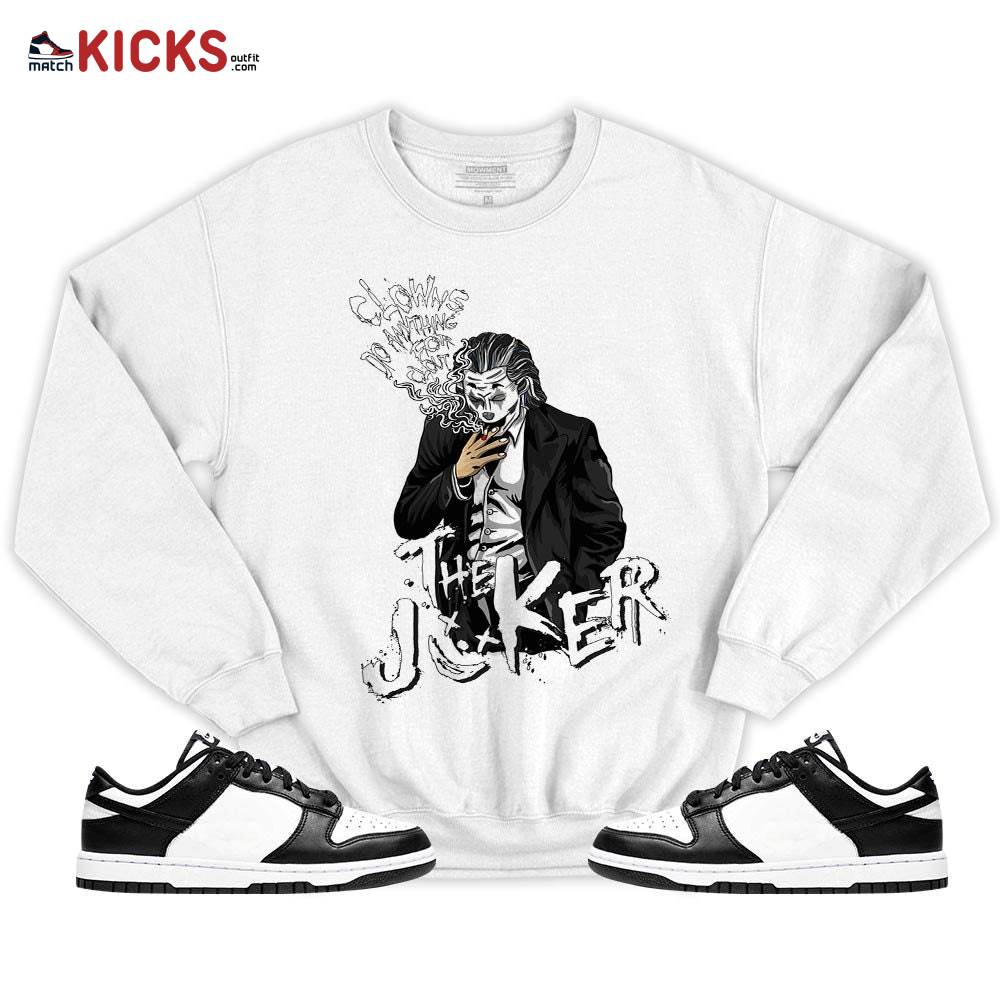 Clowns Do Anything For Clout Sneaker Shirt Match Low Panda Black White, Dunk Low Panda 2022 MKO T-Shirt Clowns Do Anything For Clout Sneaker Shirt Match Low Panda Black White, Dunk Low Panda 2022 MKO T-Shirt