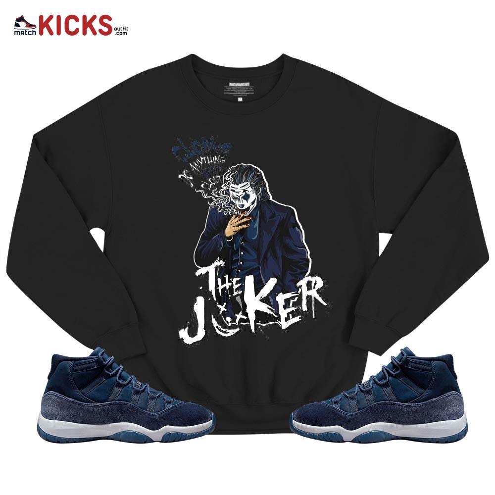 Clowns Do Anything For Clout Sneaker Shirt Match Midnight Navy 11s, Jordan 11 Retro Midnight Navy MKO T-Shirt Clowns Do Anything For Clout Sneaker Shirt Match Midnight Navy 11s, Jordan 11 Retro Midnight Navy MKO T-Shirt