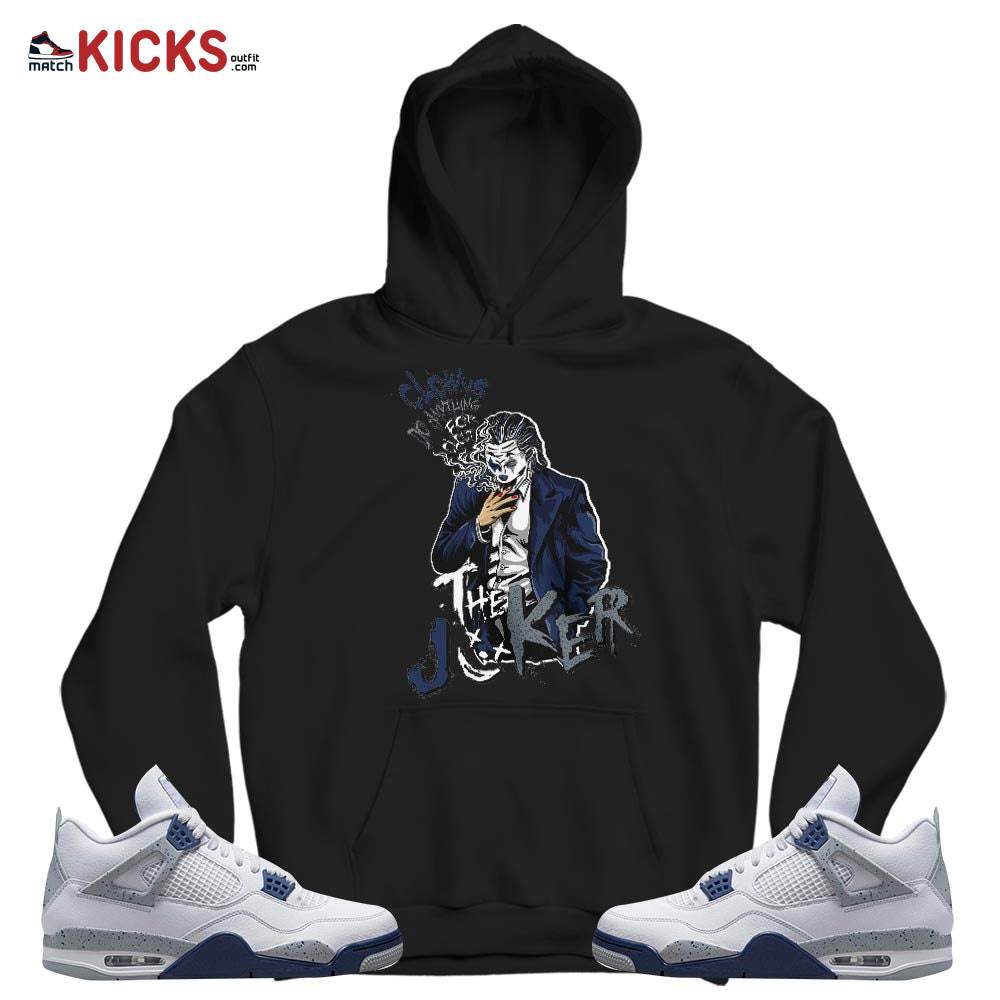 Clowns Do Anything For Clout Sneaker Shirt Match Midnight Navy 4s, Jordan 4 Retro Midnight Navy MKO T-Shirt Clowns Do Anything For Clout Sneaker Shirt Match Midnight Navy 4s, Jordan 4 Retro Midnight Navy MKO T-Shirt