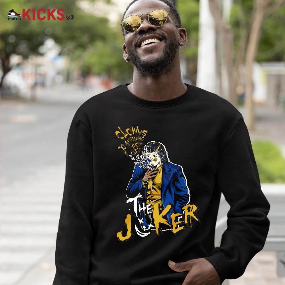 Clowns Do Anything Sneaker Shirt Match 2023 Laney 1s, Jordan 1 Retro High Laney MKO T-Shirt Clowns Do Anything Sneaker Shirt Match 2023 Laney 1s, Jordan 1 Retro High Laney MKO T-Shirt