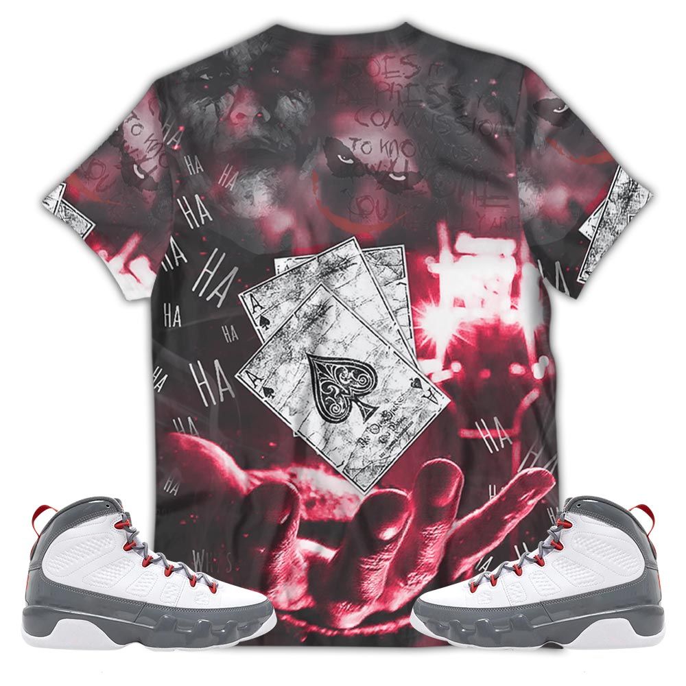 Clowns Do Anything Sneaker Shirt Match Fire Red 9S, Jordan 9 Retro Fire Red Hoodie Sweatshirt Tee All Over Print MKO Shirt
