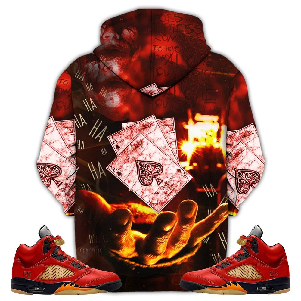 Clowns Do Anything Sneaker Shirt Match Retro Mars For Her 5S, Jordan 5 Mars For Her Hoodie Sweatshirt Tee All Over Print MKO Shirt