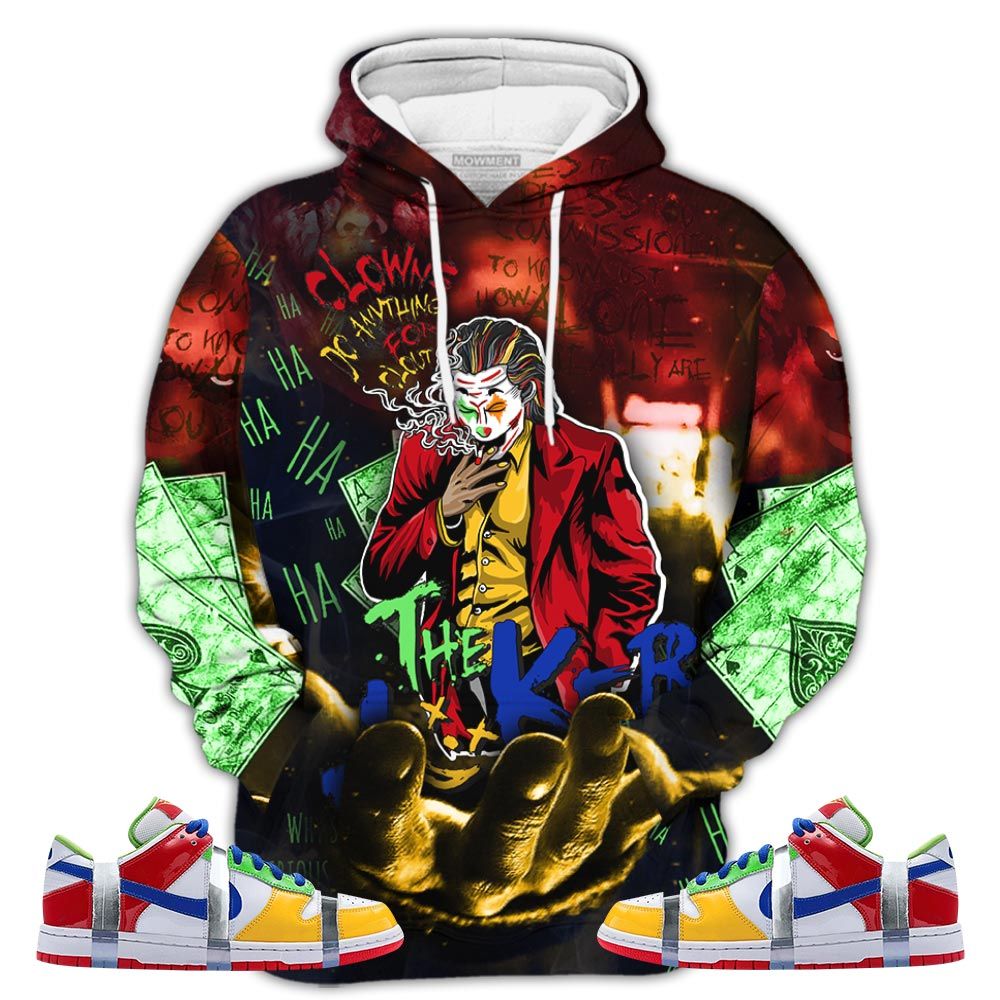 Clowns Do Anything Sneaker Shirt Match Sb Dunk Low Ebay, Sb Dunk Low Sandy Hoodie Sweatshirt Tee All Over Print MKO Shirt