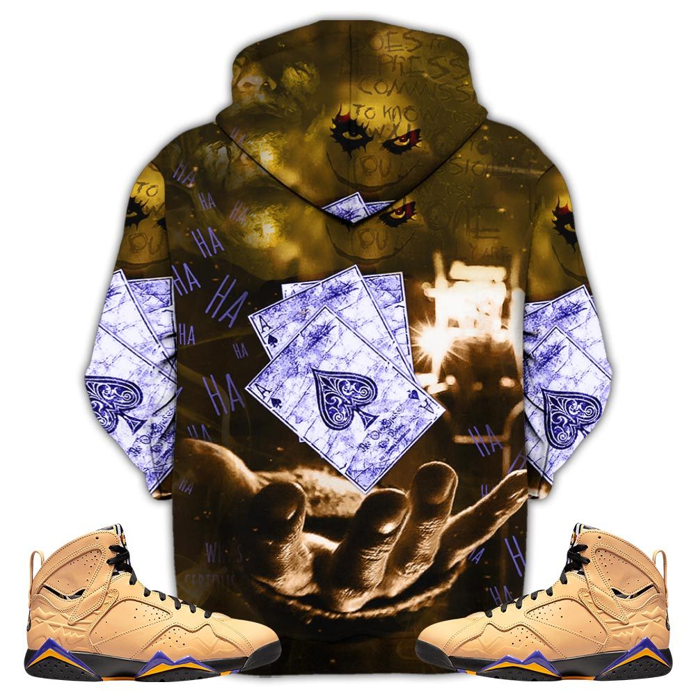 Clowns Do Anything Sneaker Shirt Match Vachetta Tan 7S, Jordan 7 Se Afrobeats Hoodie Sweatshirt Tee All Over Print MKO Shirt