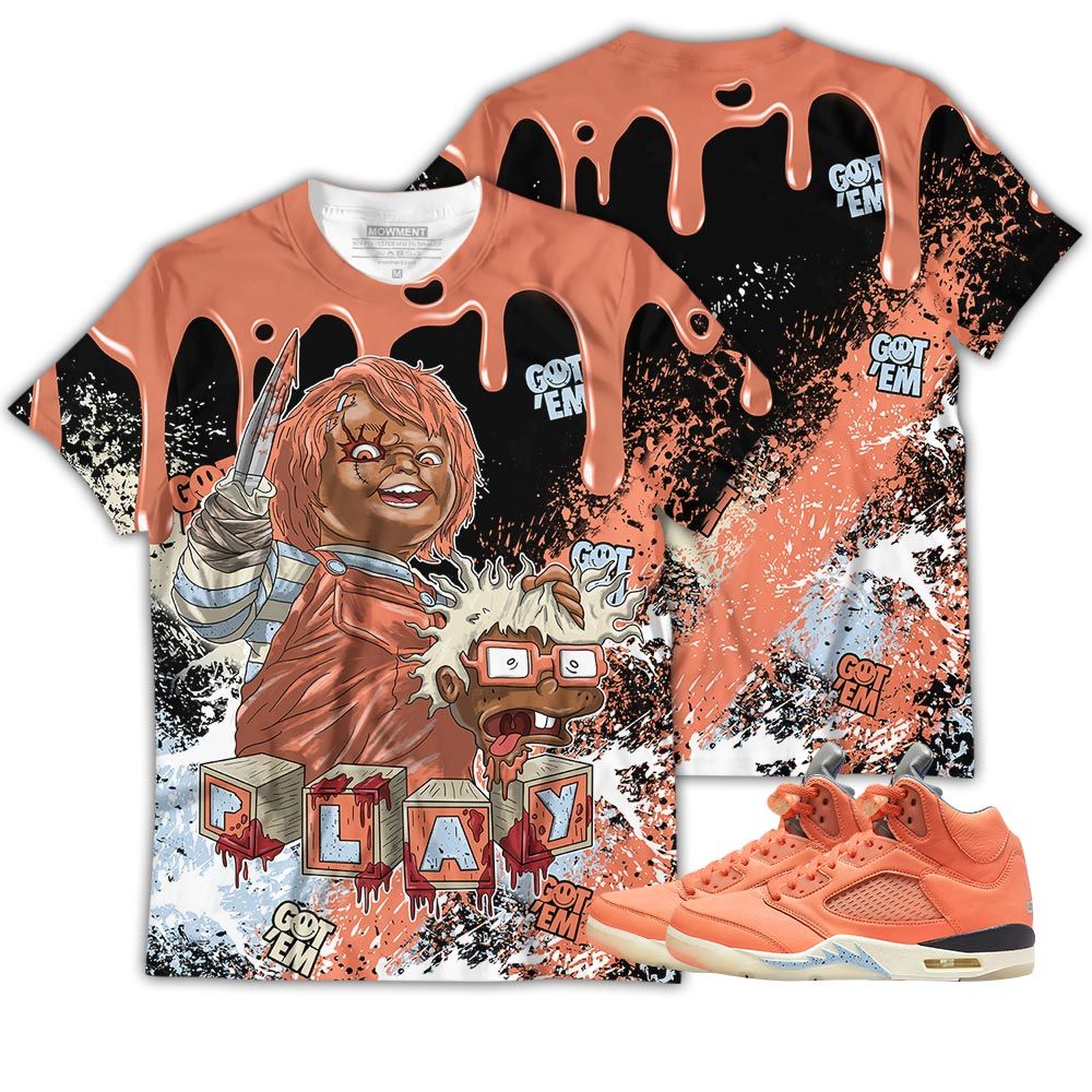 Color Chucky Cartoon 90S Kills Halloween Sneaker Shirt Match Crimson Bliss 5S, Jordan 5 Dj Khaled Crimson Bliss Hoodie Sweatshirt Tee All Over Print MKO Shirt Color Chucky Cartoon 90S Kills Halloween Sneaker Shirt Match Crimson Bliss 5S, Jordan 5 Dj Khaled Crimson Bliss Hoodie Sweatshirt Tee All Over Print MKO Shirt
