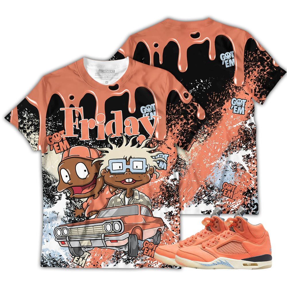 Color Melanin Kids Friday Cartoon 90S Sneaker Shirt Match Crimson Bliss 5S, Jordan 5 Dj Khaled Crimson Bliss Hoodie Sweatshirt Tee All Over Print MKO Shirt Color Melanin Kids Friday Cartoon 90S Sneaker Shirt Match Crimson Bliss 5S, Jordan 5 Dj Khaled Crimson Bliss Hoodie Sweatshirt Tee All Over Print MKO Shirt