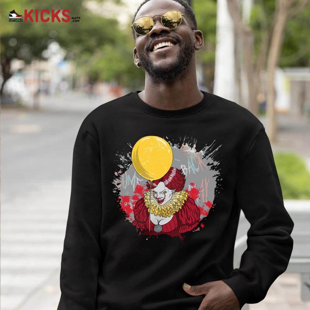 Creepy Clown Sneaker Shirt Match Cardinal 7s, Jordan 7 Retro Cardinal MKO T-Shirt Creepy Clown Sneaker Shirt Match Cardinal 7s, Jordan 7 Retro Cardinal MKO T-Shirt