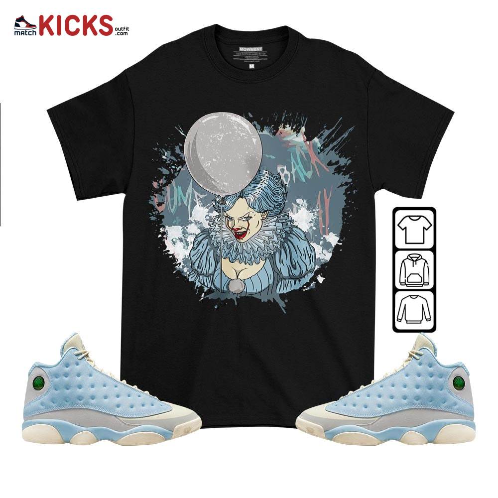 Creepy Clown Sneaker Shirt Match SoleFly 13s, Jordan 13 Retro SoleFly MKO T-Shirt