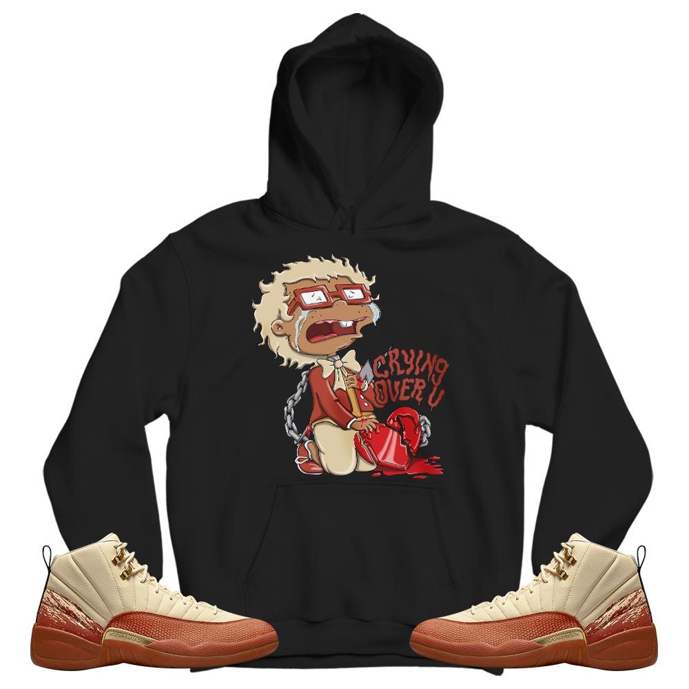 Crying Cartoon 90s Sneaker Shirt Match Eastside Golf 12s, Jordan 12 Retro Eastside Golf MKO T-Shirt