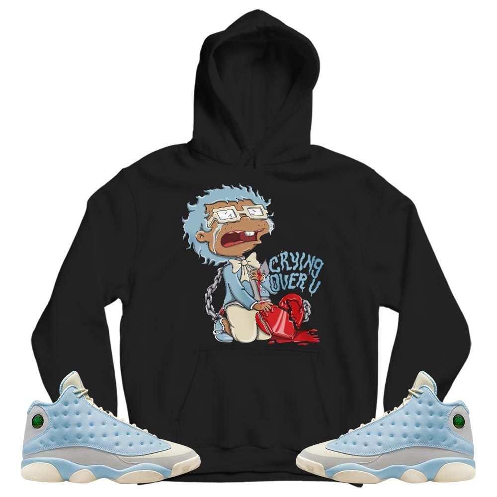 Crying Cartoon 90s Sneaker Shirt Match SoleFly 13s, Jordan 13 Retro SoleFly MKO T-Shirt