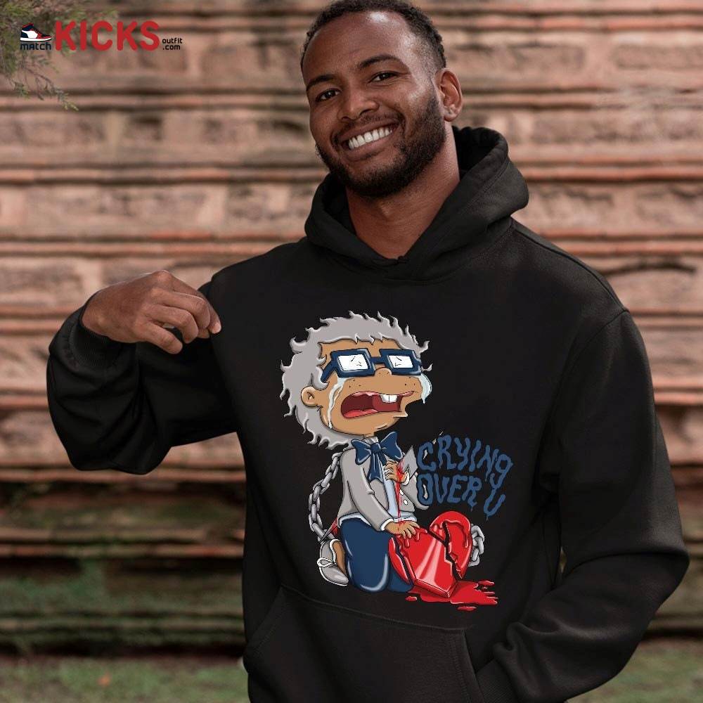 Crying Chuckie Sneaker Shirt Match Georgetown 6s, Jordan 6 Retro Georgetown MKO T-Shirt Crying Chuckie Sneaker Shirt Match Georgetown 6s, Jordan 6 Retro Georgetown MKO T-Shirt