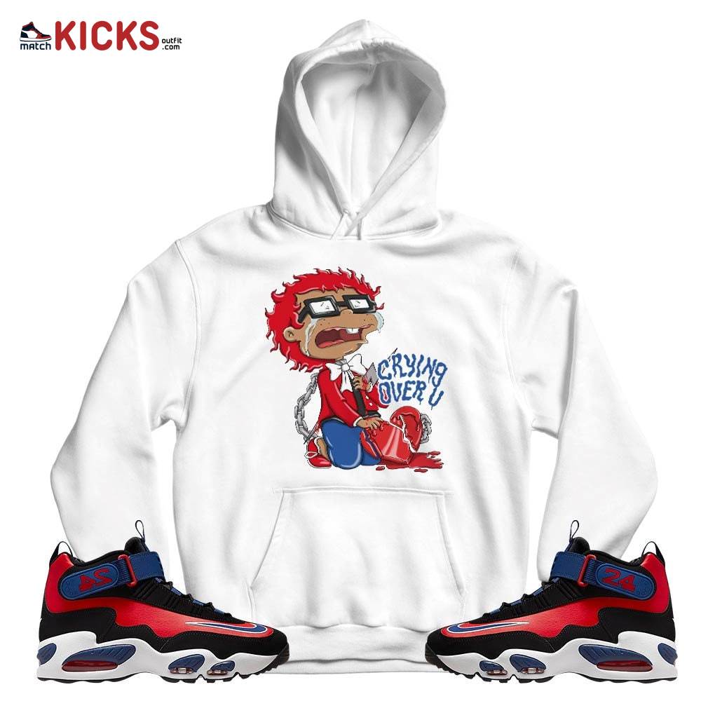 Crying Chuckie Sneaker Shirt Match Max 1 Navy Red Black, Air Griffey Max 1 Black Red Navy Blue MKO T-Shirt Crying Chuckie Sneaker Shirt Match Max 1 Navy Red Black, Air Griffey Max 1 Black Red Navy Blue MKO T-Shirt