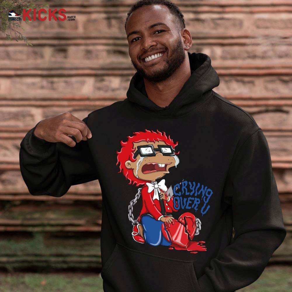 Crying Chuckie Sneaker Shirt Match Max 1 Navy Red Black, Air Griffey Max 1 Black Red Navy Blue MKO T-Shirt Crying Chuckie Sneaker Shirt Match Max 1 Navy Red Black, Air Griffey Max 1 Black Red Navy Blue MKO T-Shirt
