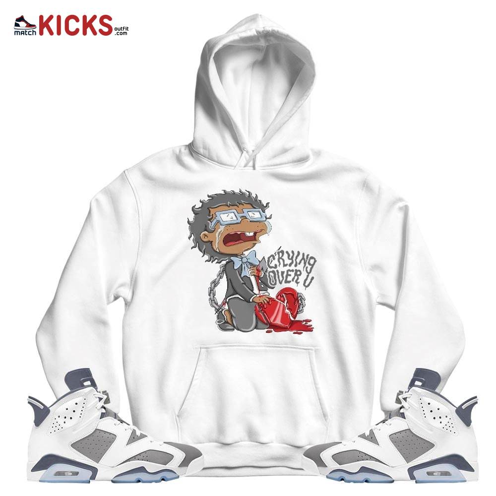 Crying Chuckie Sneaker Shirt Match Retro Cool Grey 6s, Jordan 6 Cool Grey MKO T-Shirt Crying Chuckie Sneaker Shirt Match Retro Cool Grey 6s, Jordan 6 Cool Grey MKO T-Shirt