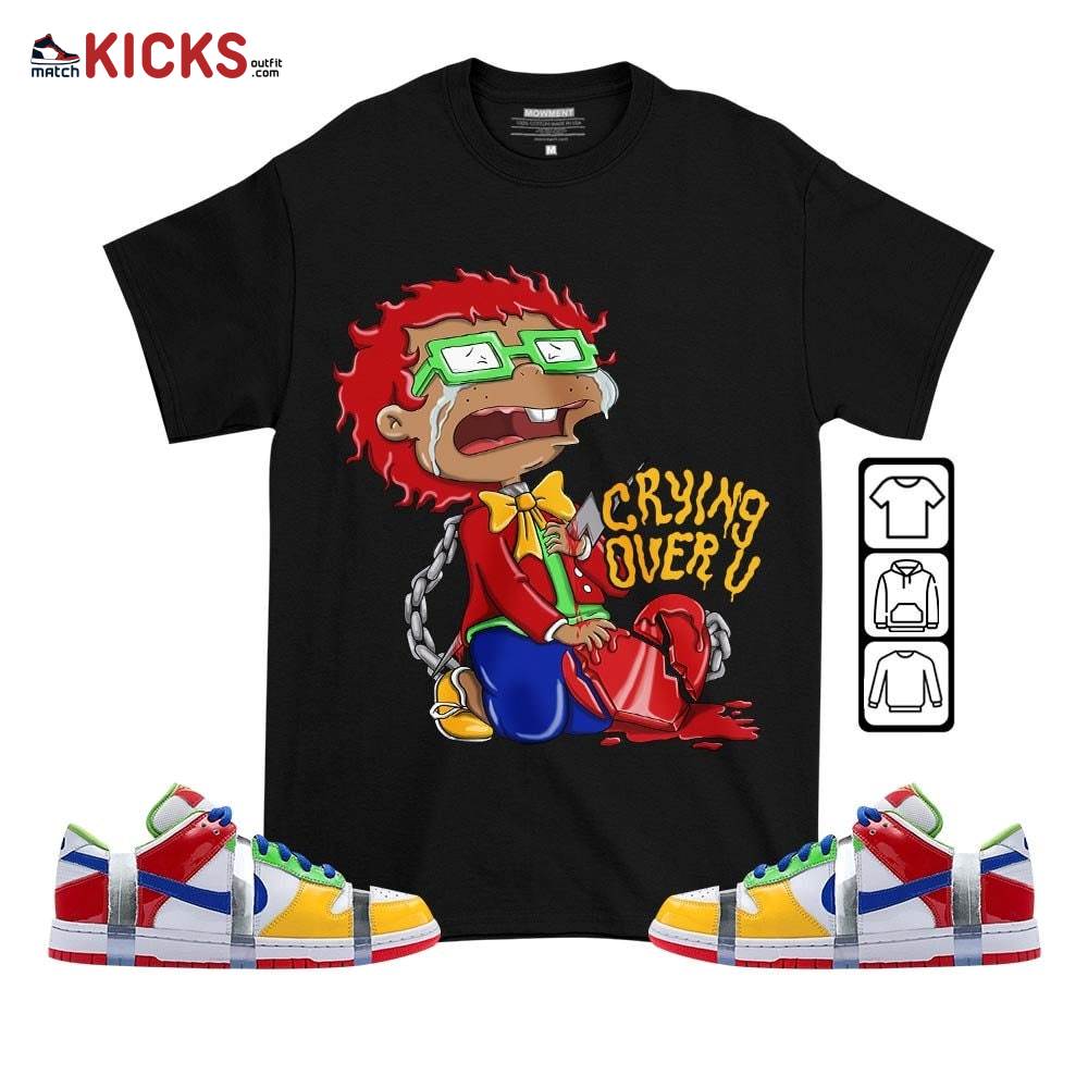 Crying Chuckie Sneaker Shirt Match SB Dunk Low eBay, SB Dunk Low Sandy MKO T-Shirt