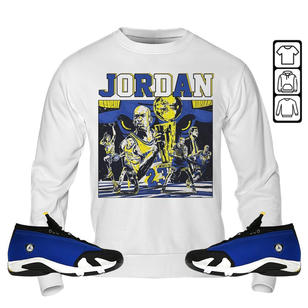Cup 23 Sneaker Shirt Match 2023 Blue Laney 14s, Jordan 14 Laney MKO Hoodie Cup 23 Sneaker Shirt Match 2023 Blue Laney 14s, Jordan 14 Laney MKO Hoodie