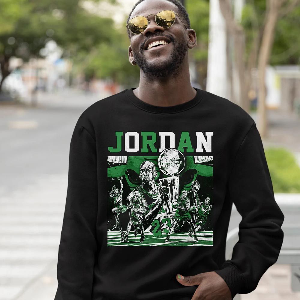 Cup 23 Sneaker Shirt Match Lucky Green 1s, Jordan 1 Lucky Green MKO T-Shirt Cup 23 Sneaker Shirt Match Lucky Green 1s, Jordan 1 Lucky Green MKO T-Shirt